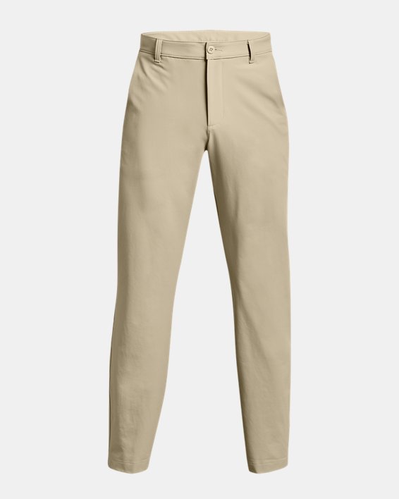 Men's UA Matchplay Tapered Pants in Brown image number 4